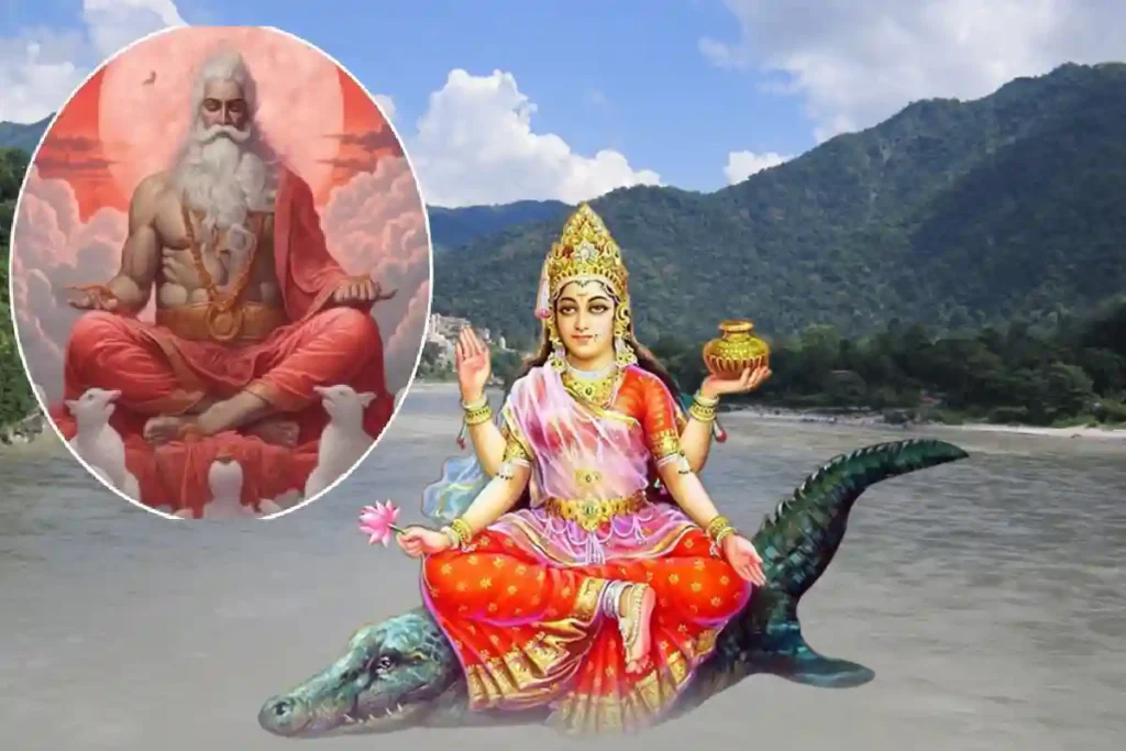 Ganga and rishi Durvasa