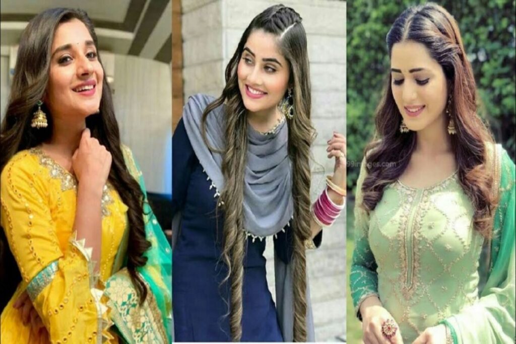 Hairstyle For Salwar Suit