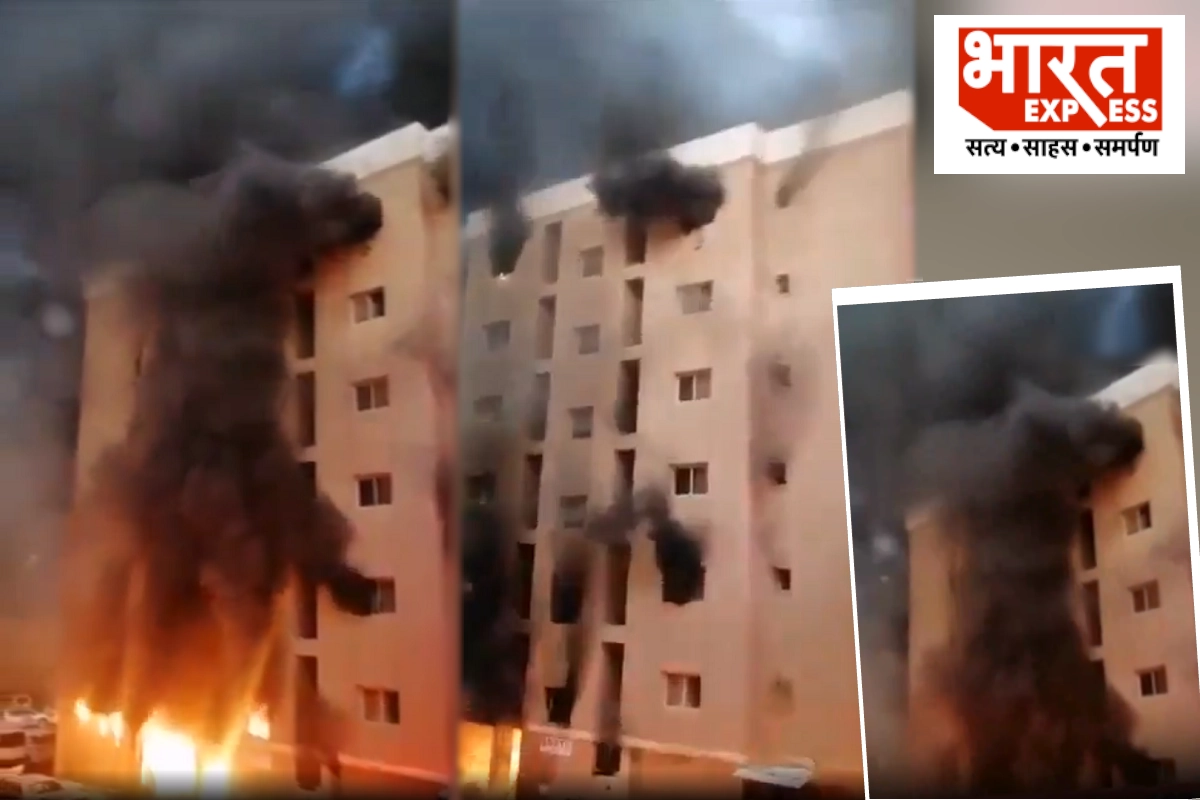 Kuwait Building Fire Accident