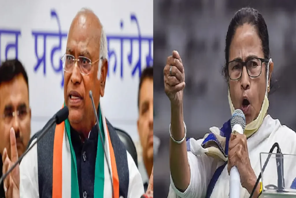 Mallikarjun Kharge, Mamata Banerjee