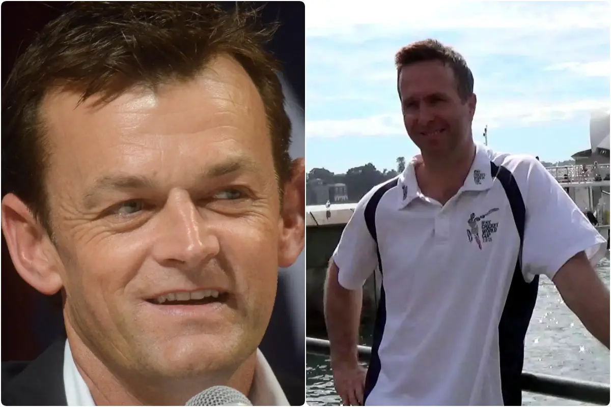 Michael Vaughan And Adam Gilchrist