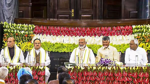 PM Modi in NDA Meeting