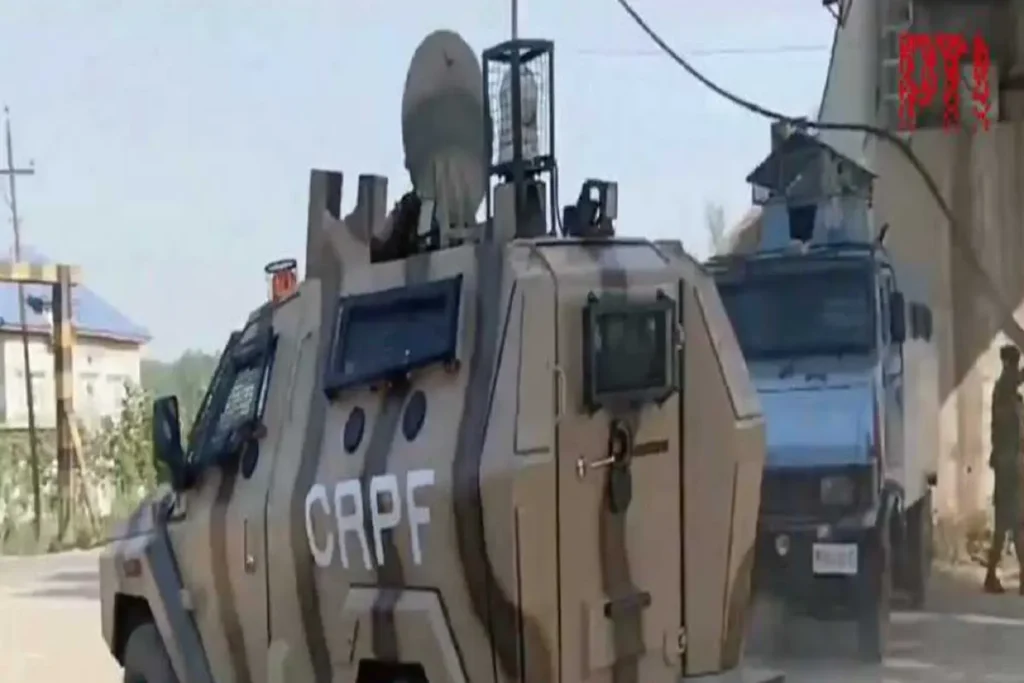 Pulwama Nihama Encounter continues between terrorists and security forces