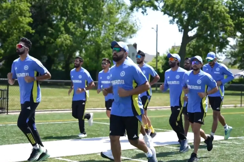 Team india During Practice Session