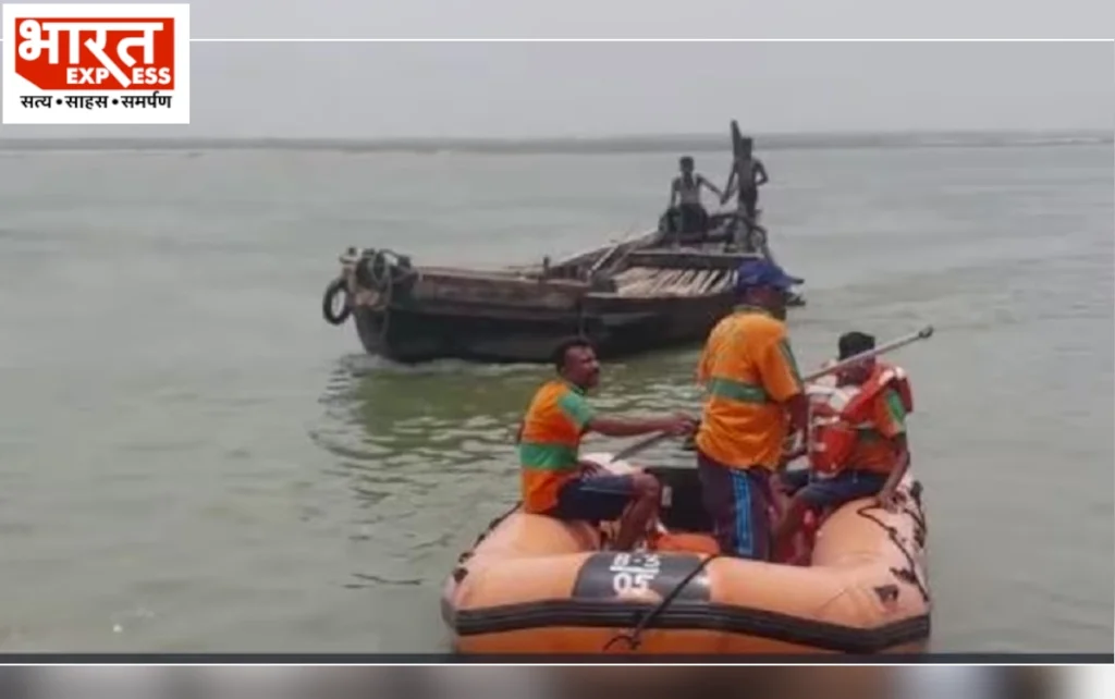 boat drwon in bihar
