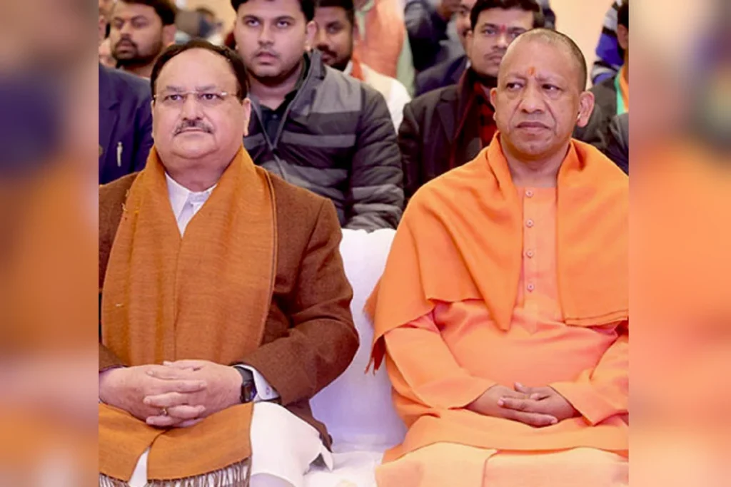 jp nadda yogi adityanath