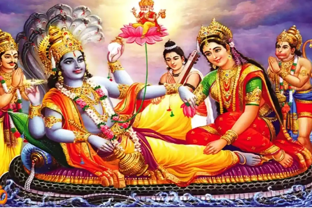 lord vishnu lakshmi