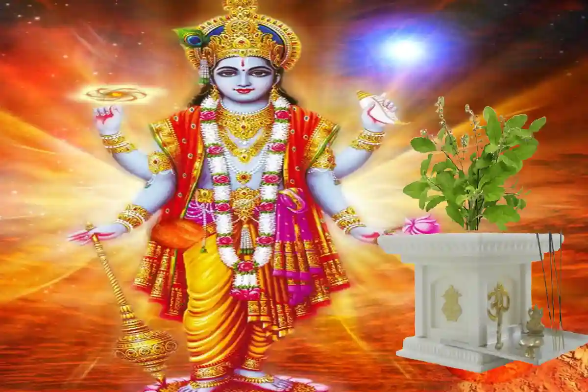 lord vishnu tulsi