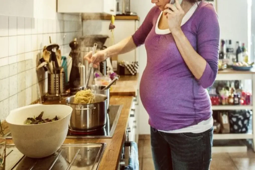 pregnant woman