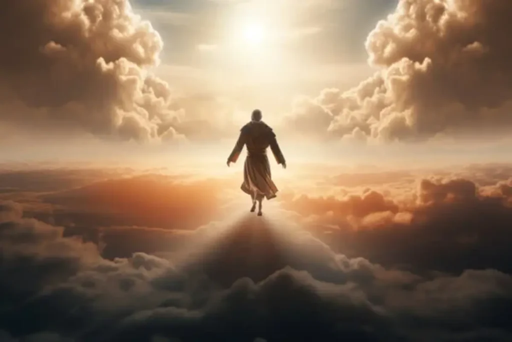 man alive after death