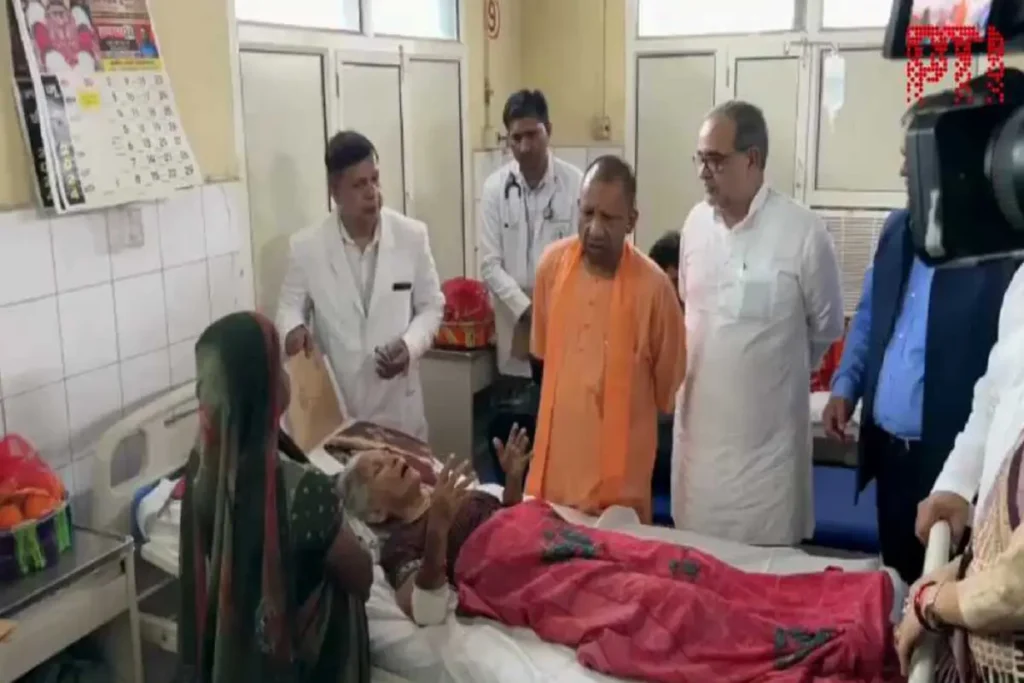CM Yogi in hathras