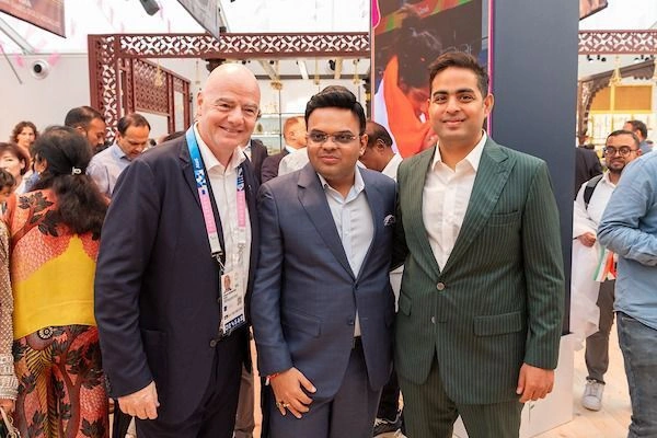 Gianni Infantino FIFA and Jay Shah