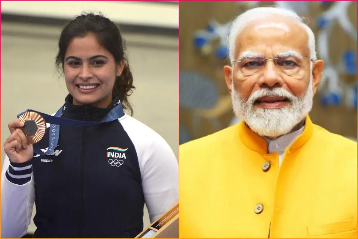 Manu Bhaker And PM Modi