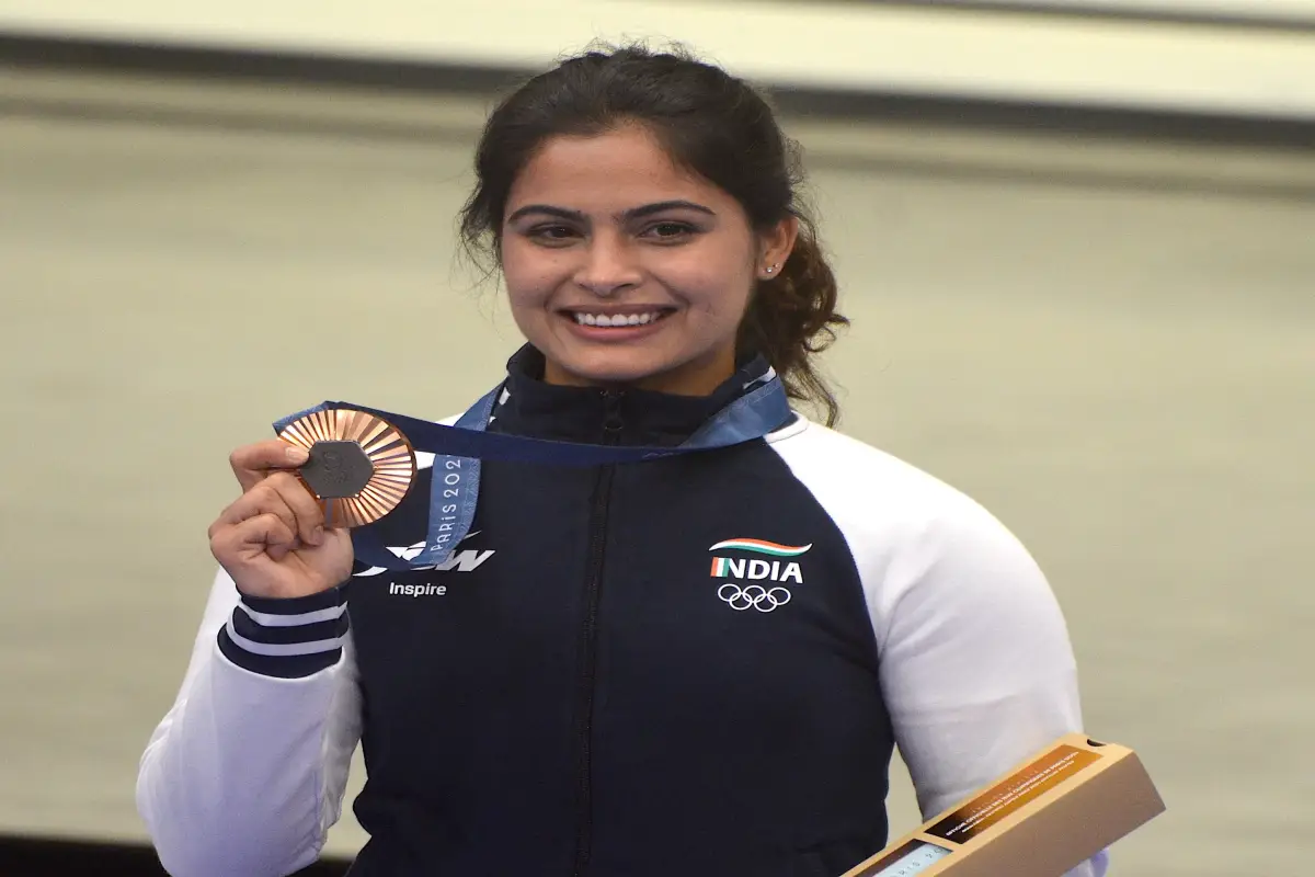 Manu Bhaker In Paris Olympic