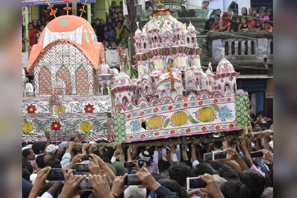 Moharram procession in bihar