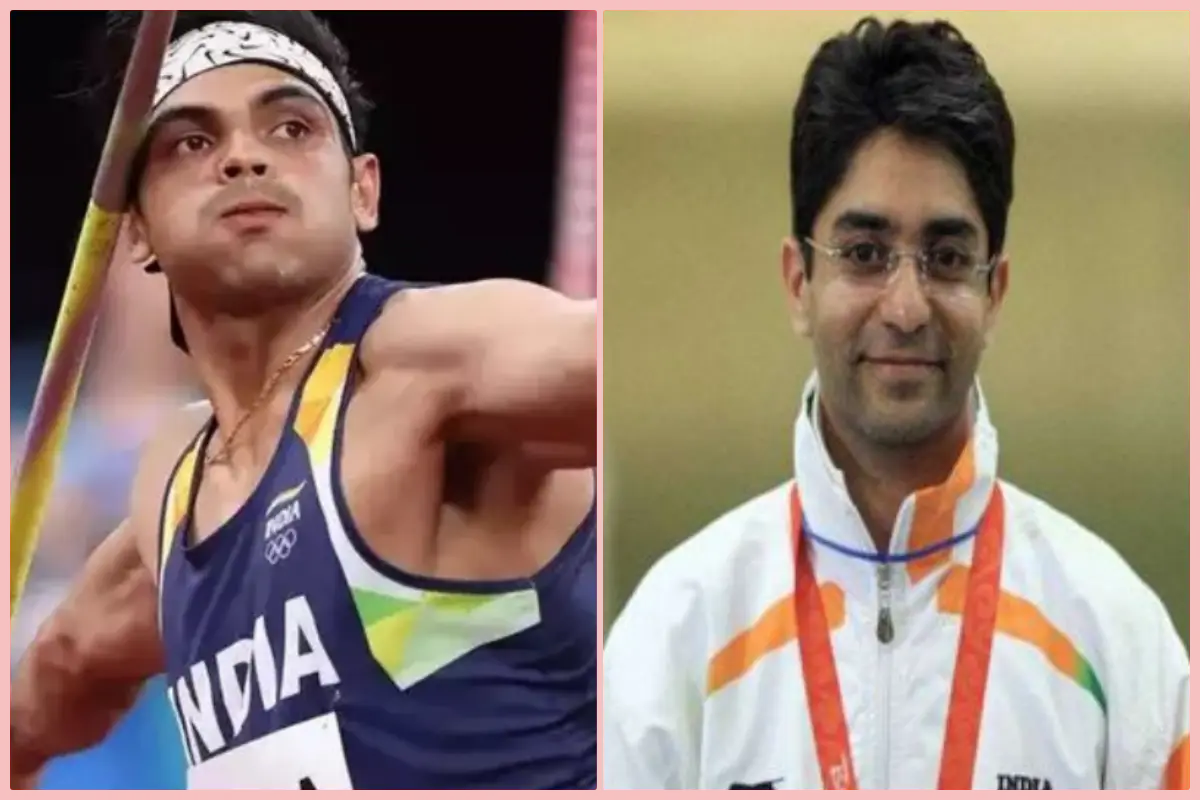 Neeraj Chopra And Abhinav Bindra