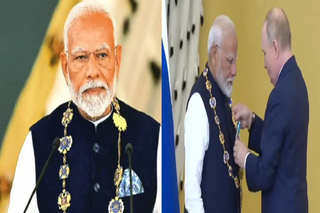 Order of St. Andrew the Apostle to PM Modi