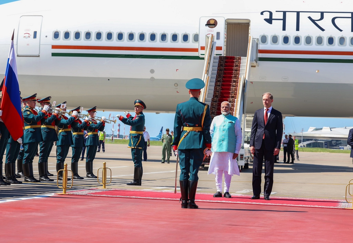 PM Modi in Russia 