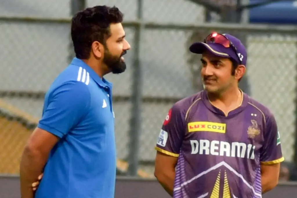 Rohit Sharma And Gautam Gambhir