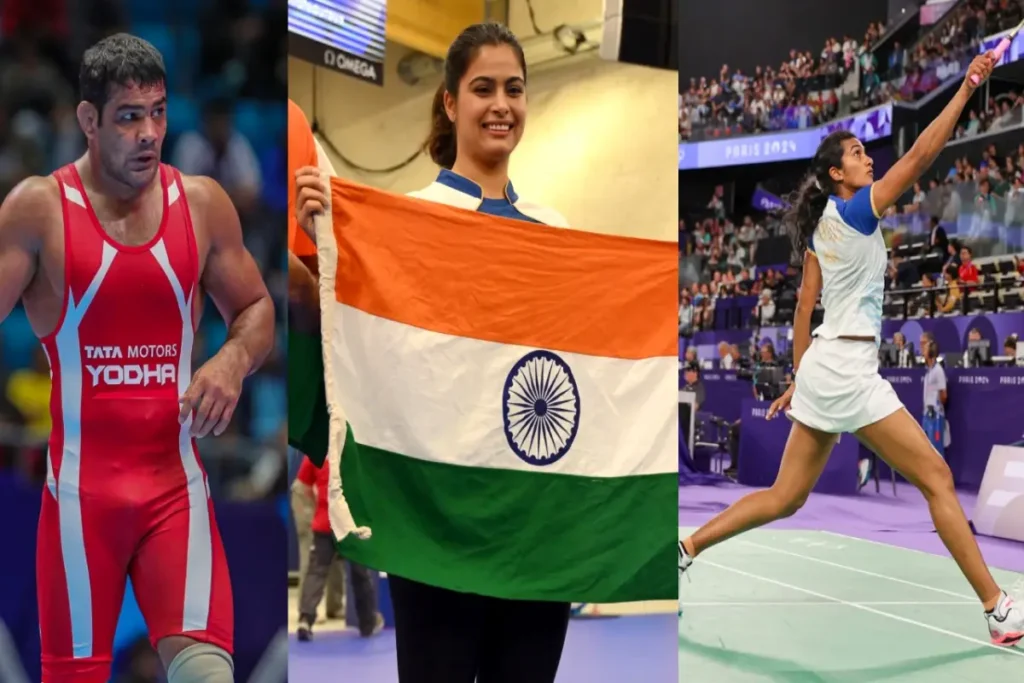 Sushil Kumar Manu Bhaker PV Sindhu