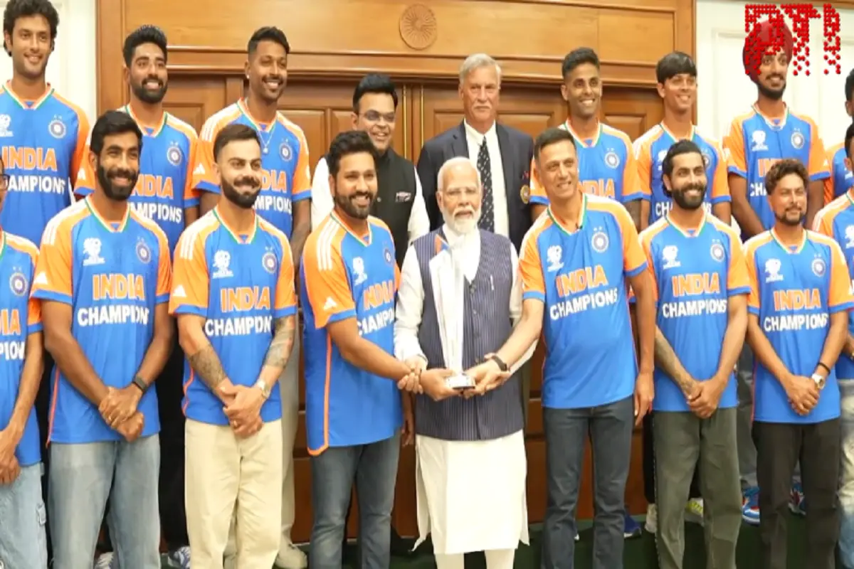 Indian cricket team met PM Modi