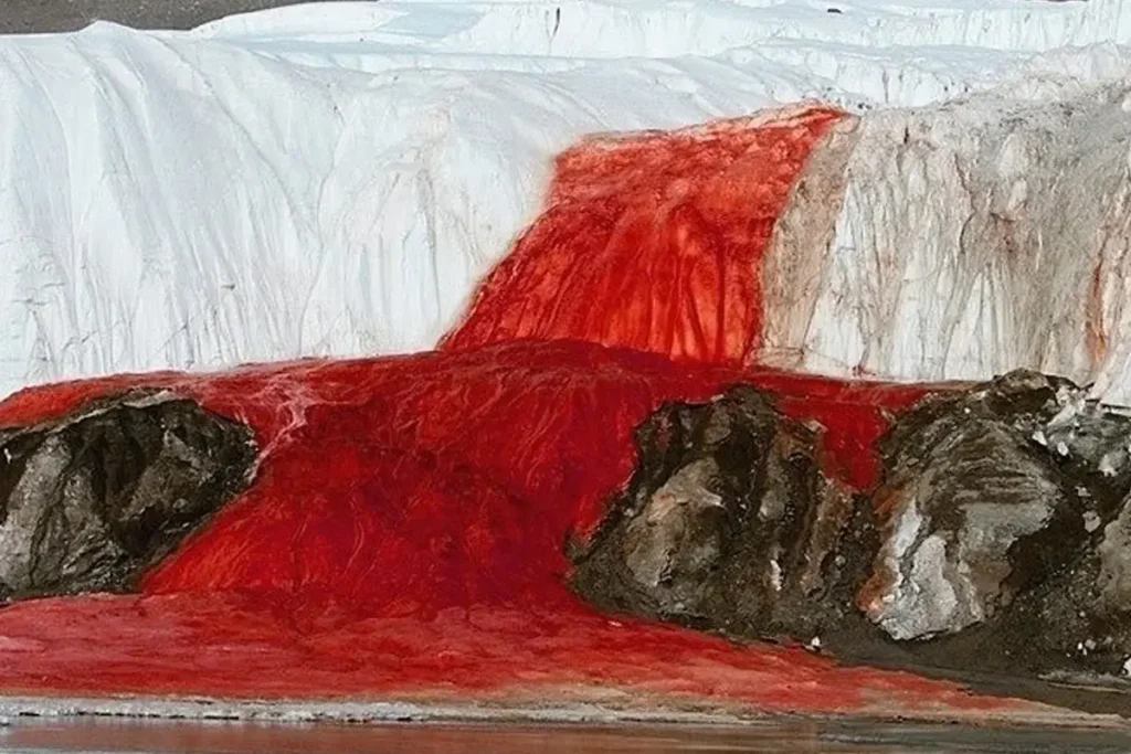 bloody waterfall
