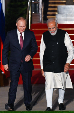 MODI PUTIN AND BIDEN