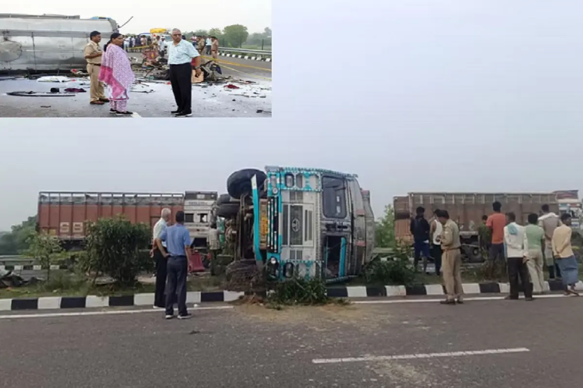 Unnao Accident: आगरा-लखनऊ एक्सप्रेसवे पर बस और टैंकर में जोरदार भिड़ंत…18 की मौत 19 घायल; PM-CM ने जताया दुख, अनुग्रह राशि की घोषणा