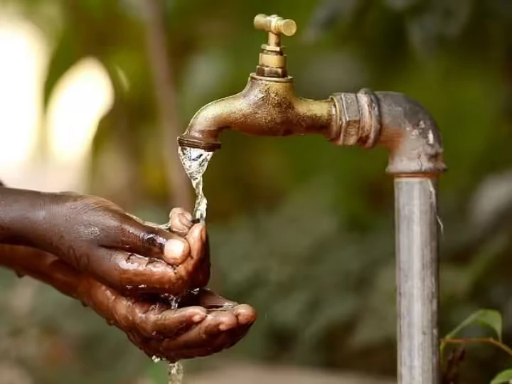 water in tap