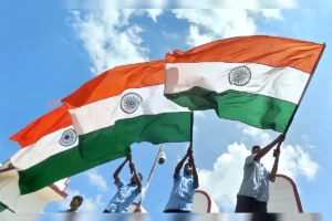 Bengaluru: Students take part in the full-dress rehearsal ahead of the 78th Independence Day celebrations at Manekshaw Parade Grounds, in Bengaluru on Tuesday August 13, 2024. (Photo: IANS)