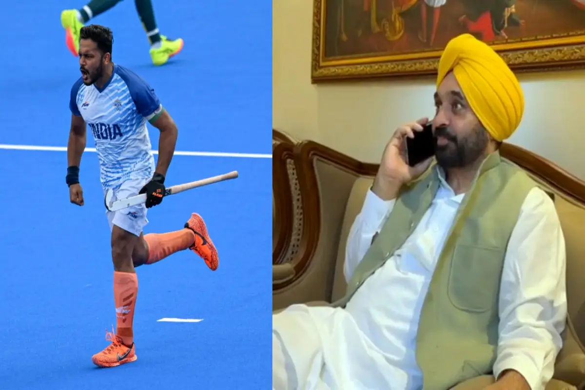 Olympics 2024: पंजाब CM भगवंत मान ने हरमनप्रीत सिंह से कॉल पर की बात, कहा- गोल्ड लेकर आना है