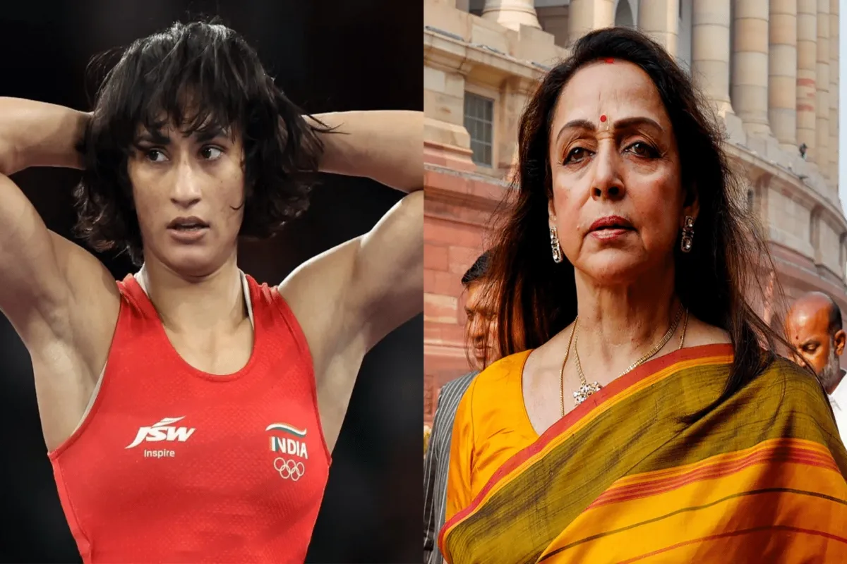 Hema Malini on Vinesh Phogat