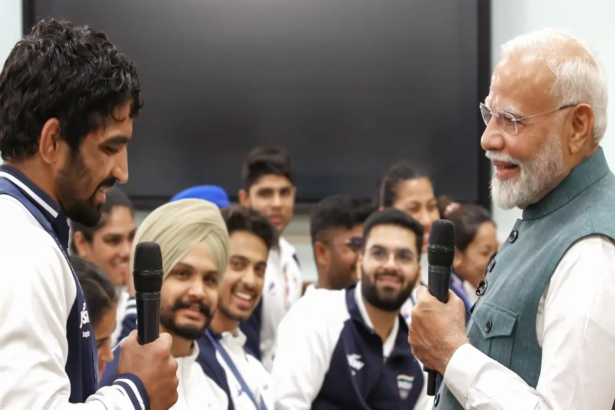 PM Modi And Aman Sehrawat