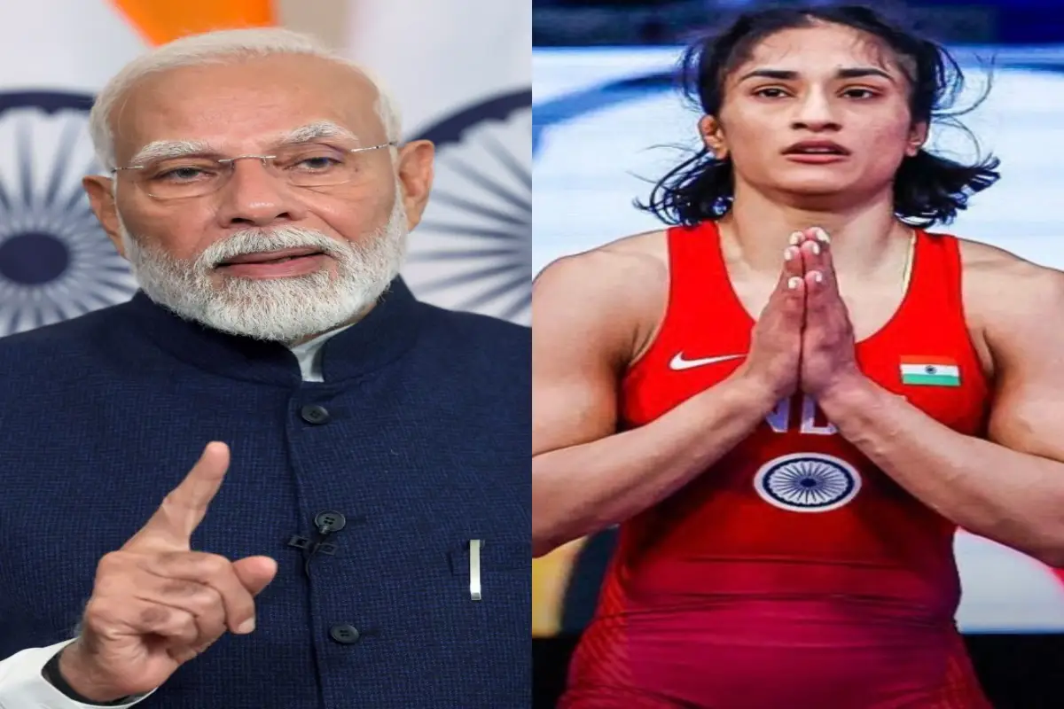 PM Modi And Vinesh Phogat