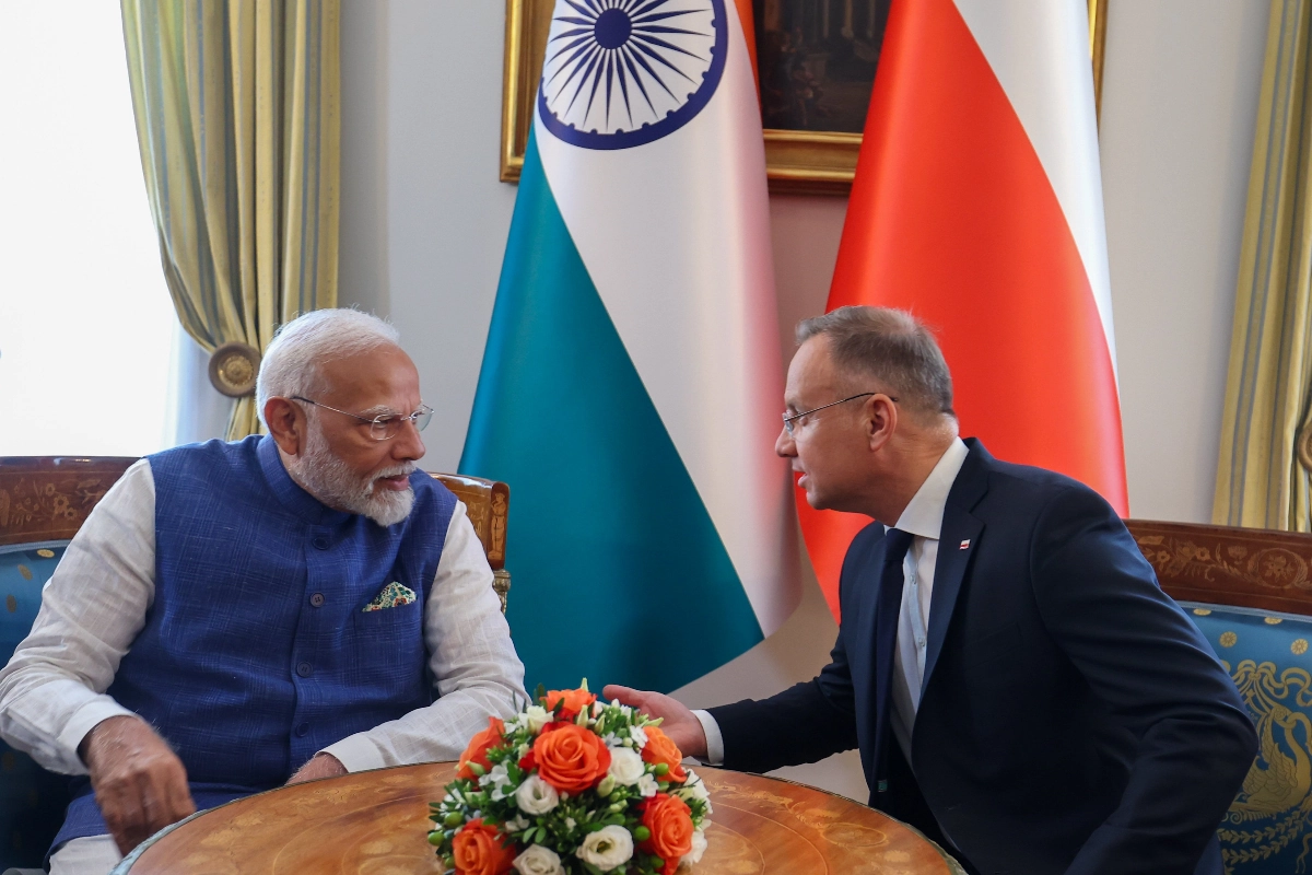 PM Modi and Polish President Duda