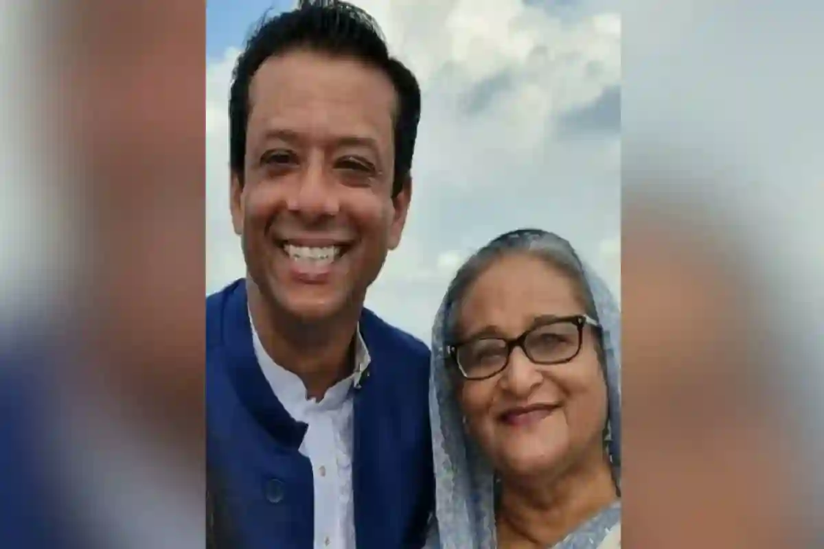 Sheikh Hasina and Sajeeb Wazed