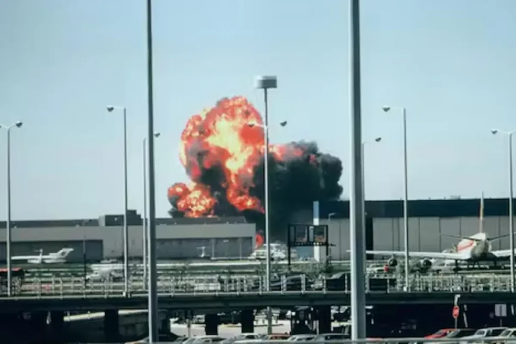 airplane crashed