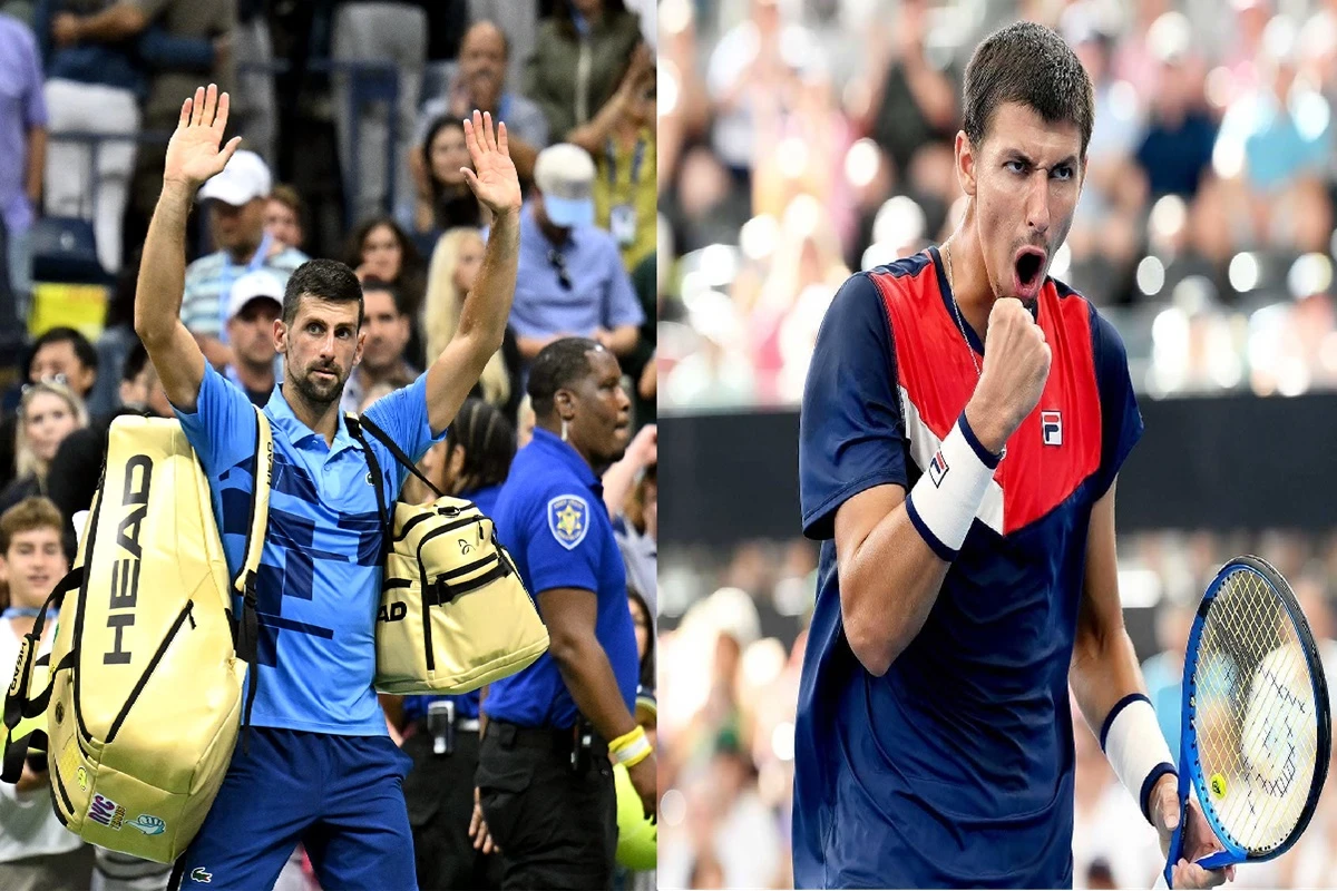 US Open 2024 में बड़ा उलटफेर, ऑस्ट्रेलिया के Alexei Popyrin ने गत चैंपियन  Novak Djokovic को हराया