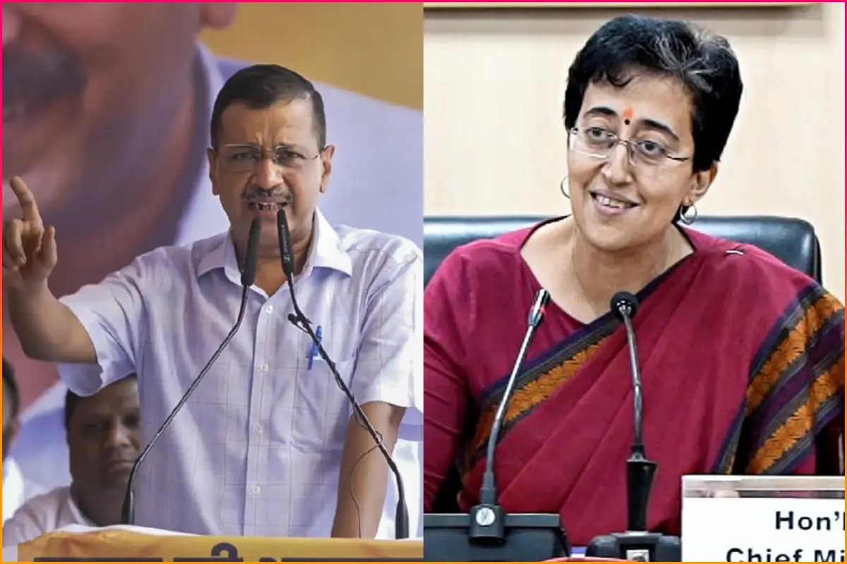 Arvind Kejriwal And Aatishi