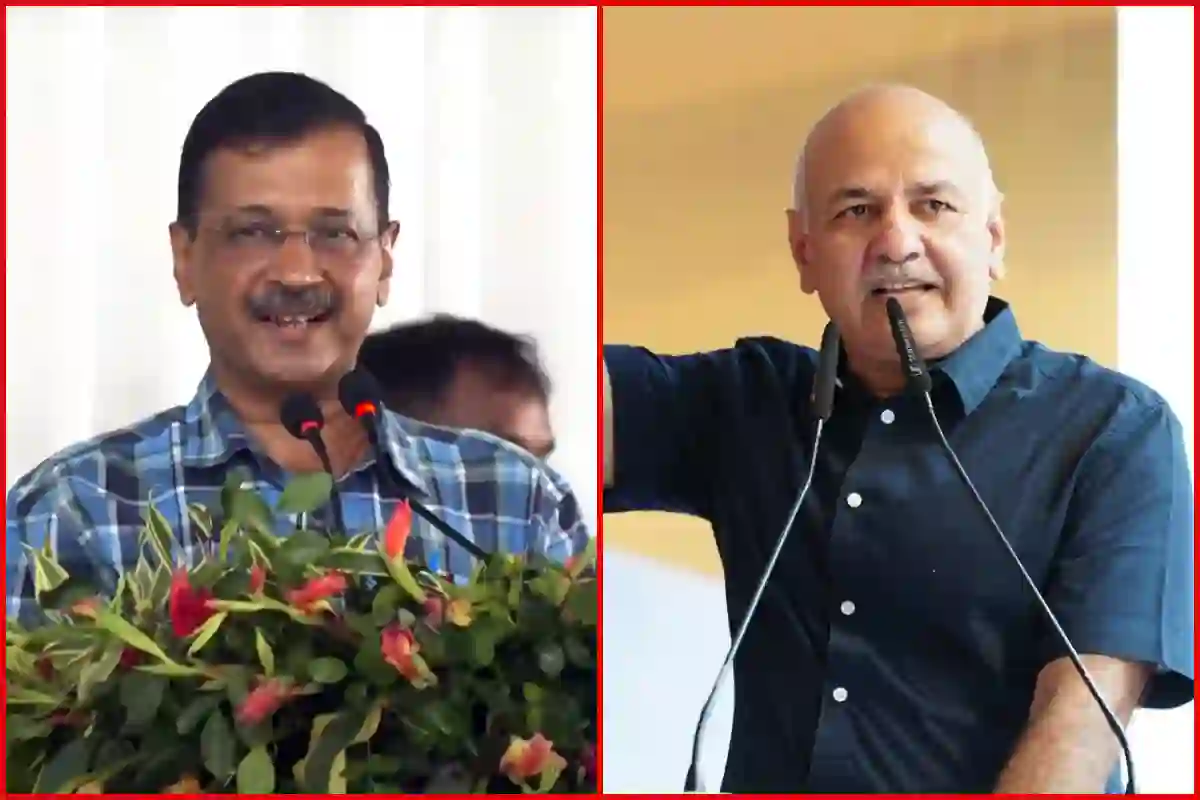 Arvind Kejriwal and Manish Sisodia