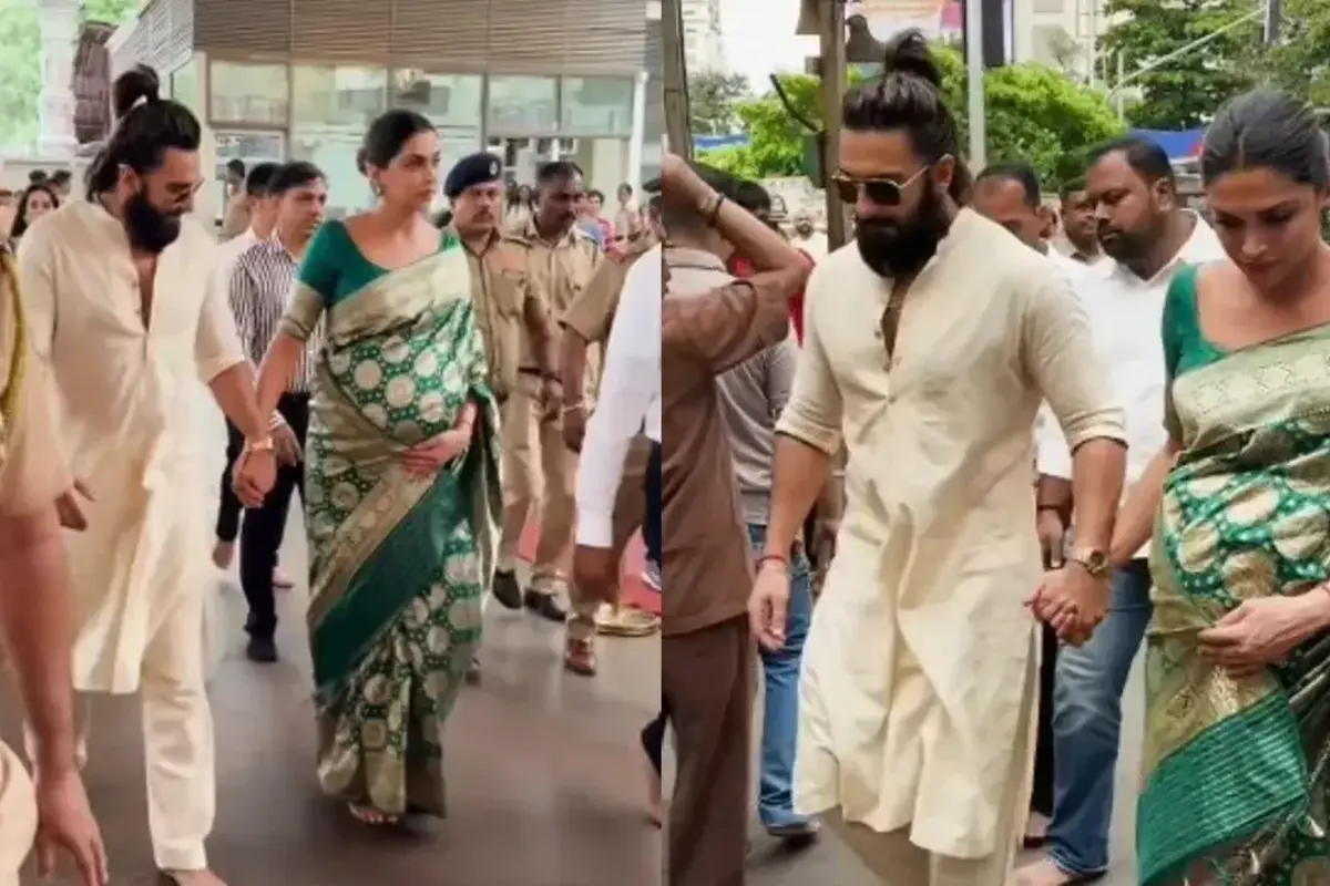 Deepika Padukone and Ranveer Singh reached Siddhivinayak Temple