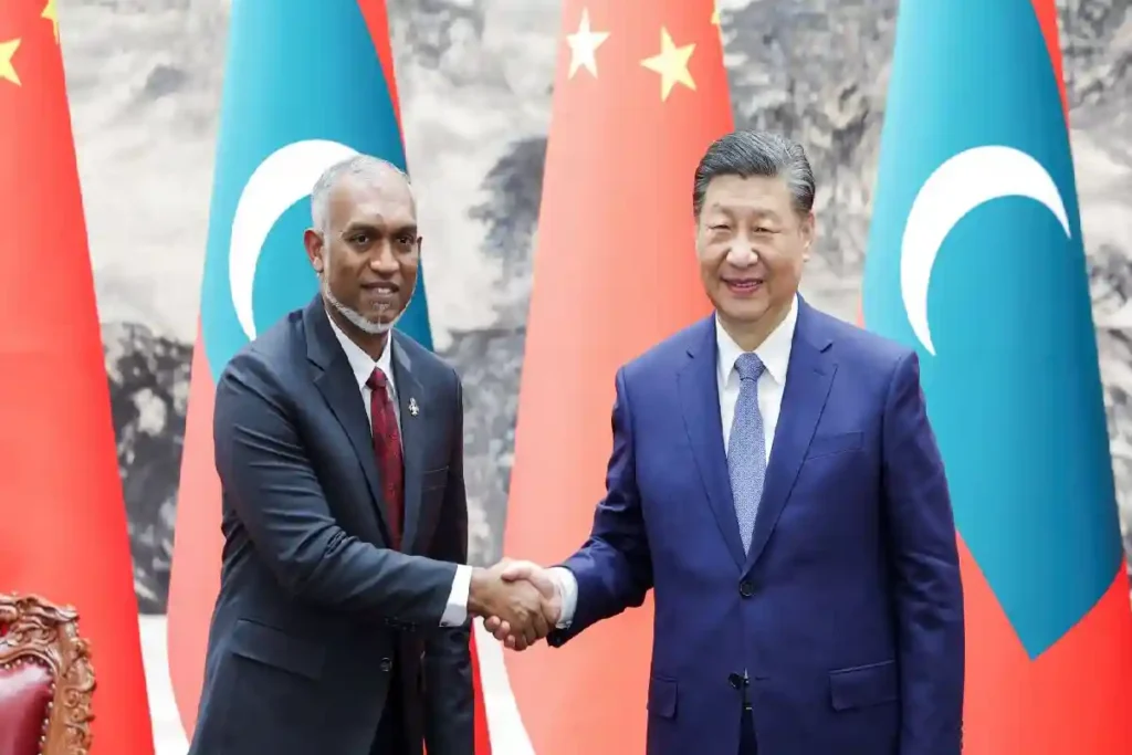 Muizzu and Xi Jinping