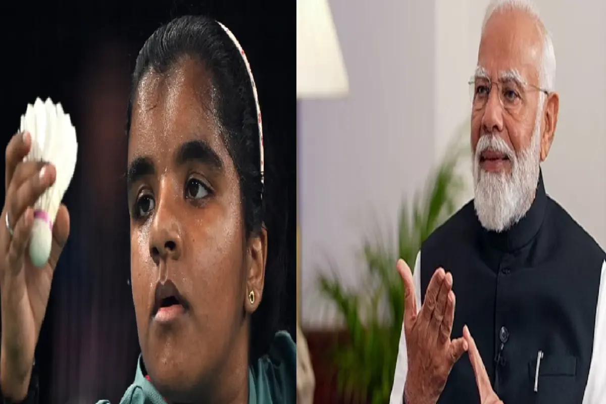 Nitya Sri Sivan won bronze medal in Paris Paralympics PM Modi congratulated