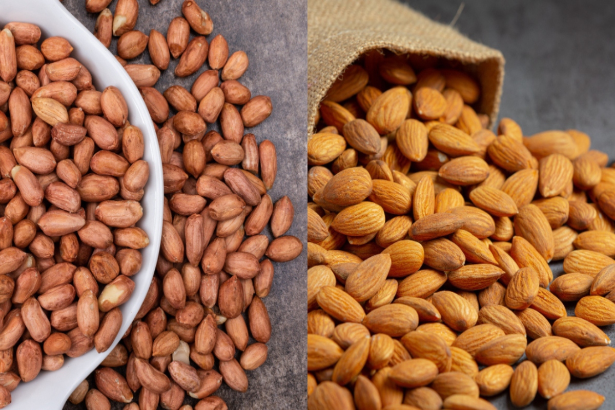 Peanuts Vs Almonds