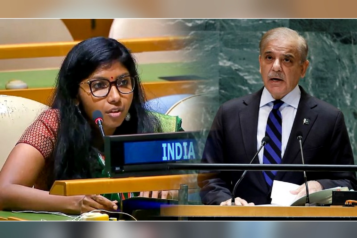 india-pakistan-un-speech-shehbaz-sharif-kashmir-Bhavika Mangalanandan reply to pak pm