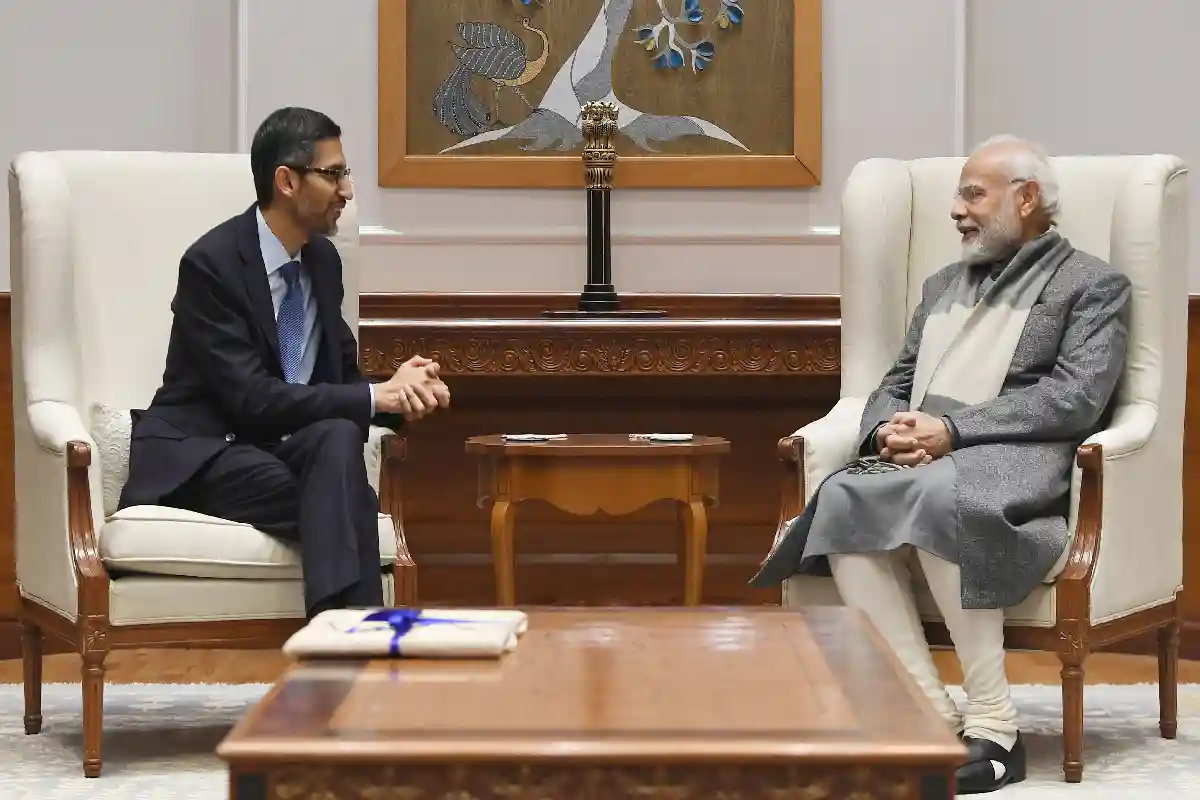 Sundar Pichai Narendra Modi