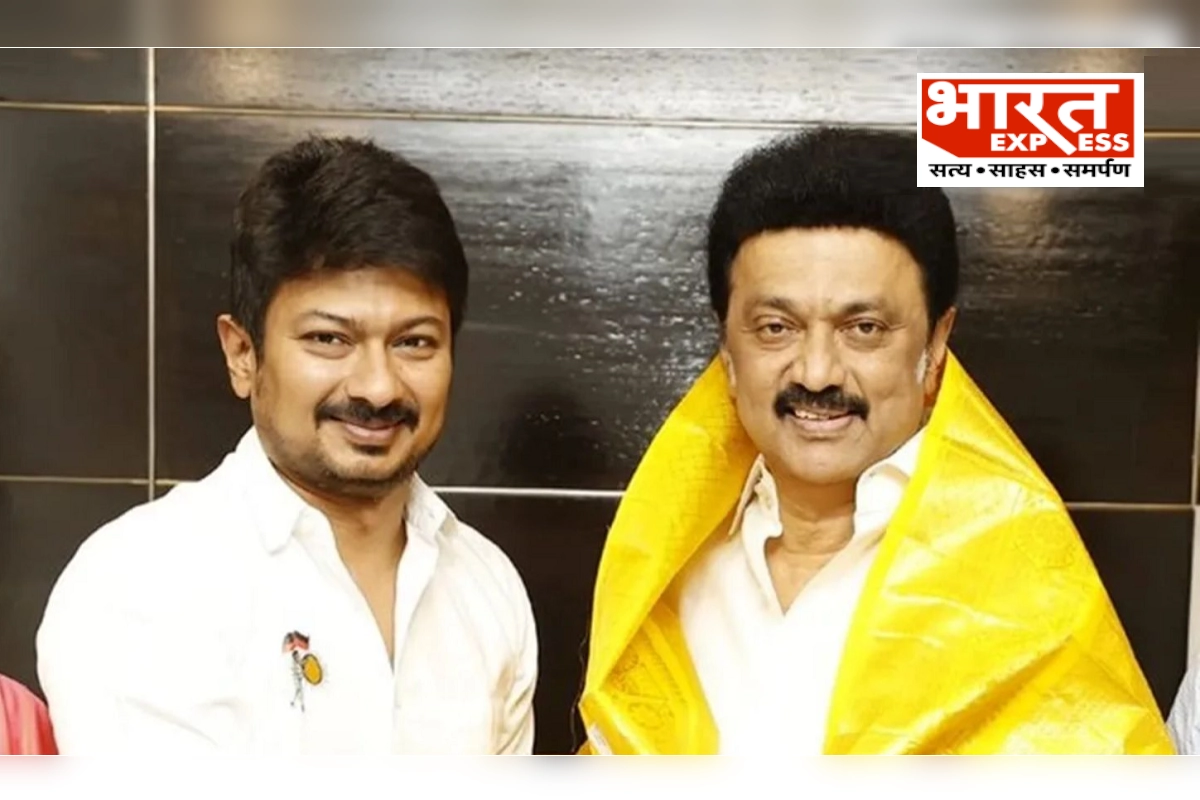 Udhayanidhi Stalin with father and Tamil Nadu CM MK Stalin. (Photo Credit: X/Udhaystalin)