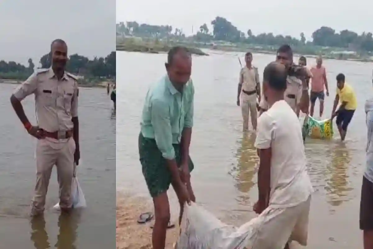 liquor recovered from river