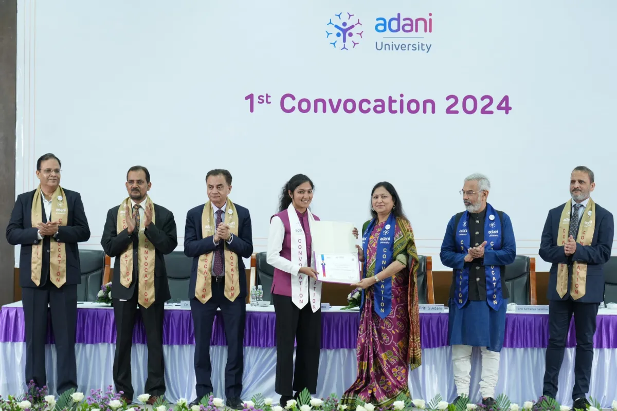 Adani University First Convocation