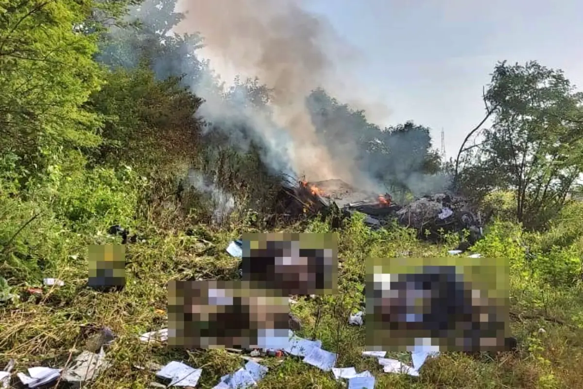 Helicopter crash in Pune